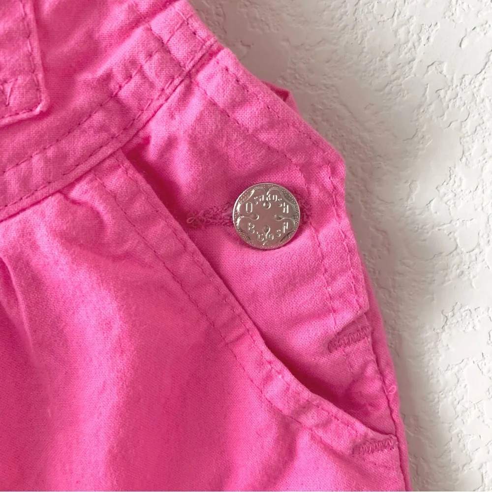 Hold Vintage 90’s Oshkosh b’gosh Pink baby Overalls